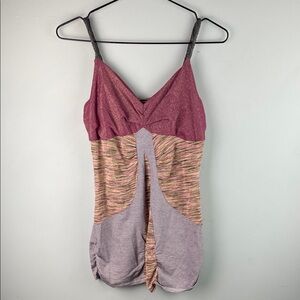 Shine New York Y2K Athletic Metallic Top Size M